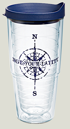 24 oz. Tervis Tumbler with Blue Logo